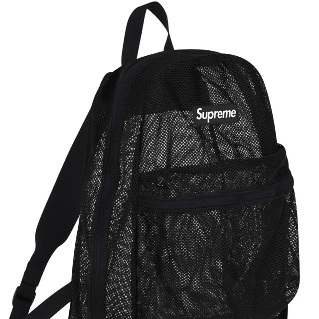 Supreme 16ss Mesh Backpack 後背包洞洞包網包網狀後背包Boxlogo, 預購