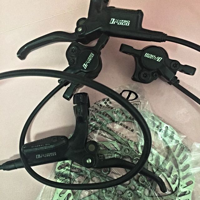 Tektro draco hydraulic disc brakes clearance