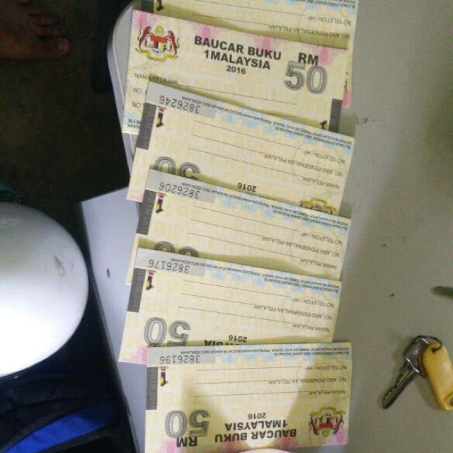 Voucher Buku Satu Malaysia, Tickets u0026 Vouchers on Carousell