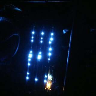 Mint Condition Crucial Ballistic DDR3 Rams 1600mhz 3x2GB Blue LED No Packaging