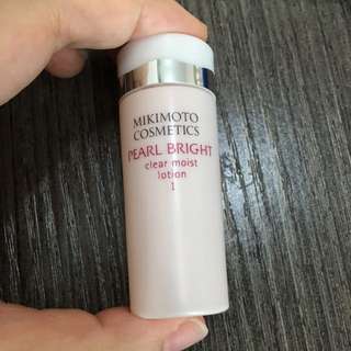 Mikimoto Cosmetics Pearl Bright Clear Moist Lotion 14ml628631924926731129