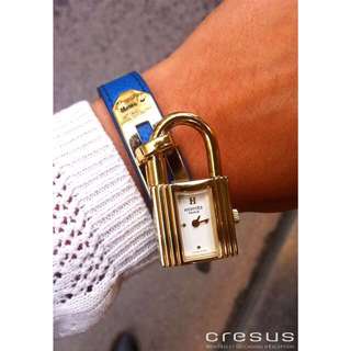 hermes kelly lock watch