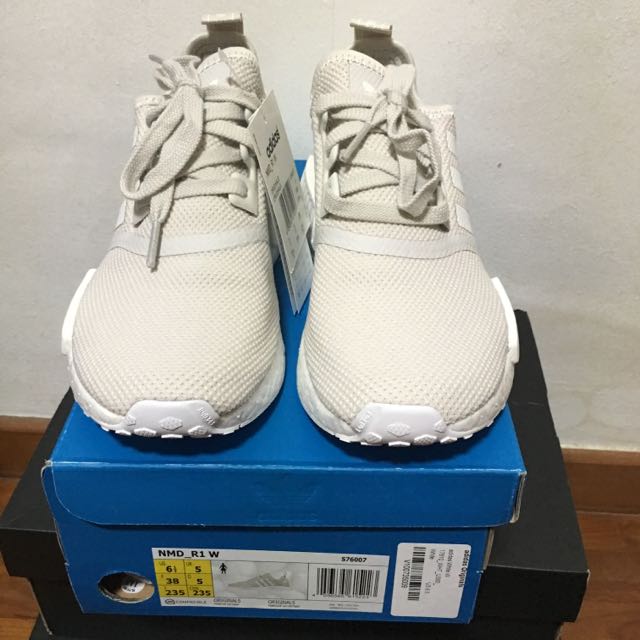 Adidas NMD R1 wmn Talc Off White Women s Fashion Footwear Sneakers on Carousell