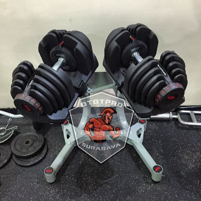 Bowflex Selecttech 1090i Premium Dumbbell Dumbbel Dumbell Dumbel Dumble Damble Dambel Gym Alat Fitnes Olah Raga Di Carousell