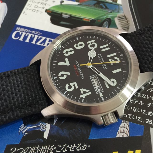 Citizen Military Automatic, Mobile Phones \u0026 Gadgets, Wearables \u0026 Smart  Watches on Carousell