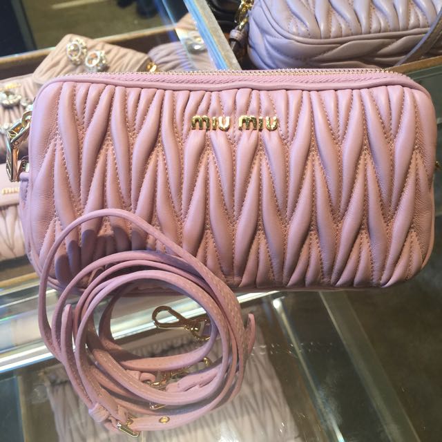 Miu miu pink crossbody bag clearance