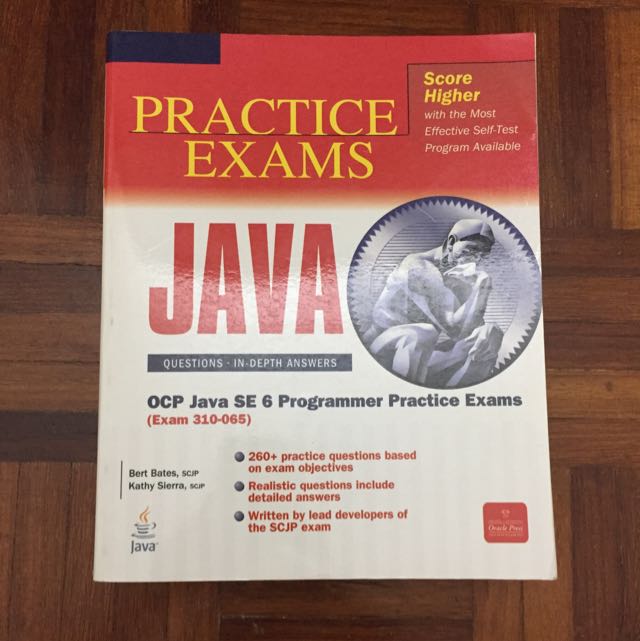 OCP Java SE 6 Study Books (Category: Textbooks) located in Puchong. Submitted by wyyoon (Listing ID 59317106, Image 2). Description: Unused and I'm not taking the exam anymore. Selling both for RM80. COD strongly recommended..