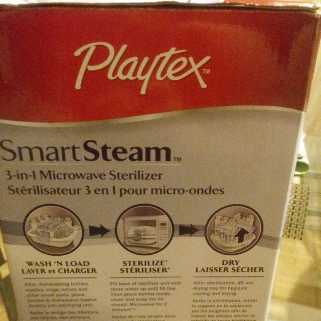 Playtex cheap smart steam