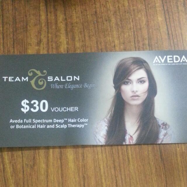 Team Salon 30 Voucher Aveda Hair Color Or Botanical Hair And Scalp Therapy Entertainment On Carousell Basé à montréal, tonic regroupe sous un même toit un salon de coiffure, un spa ainsi que l'académie tonic aveda montréal. carousell