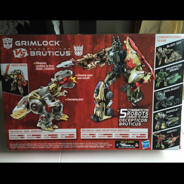Transformers Grimlock Vs. Bruticus (Platinum Edition), Hobbies & Toys