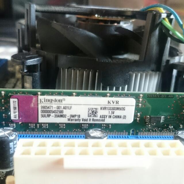 Asrock Motherboard H61M-HVS, Computers & Tech, Parts & Accessories ...