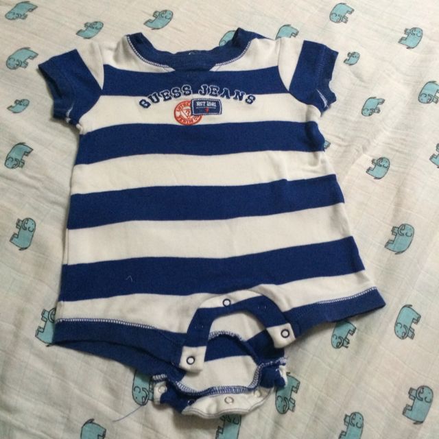 Baby Guess Onesie2, Babies & Kids, Babies & Kids Fashion on Carousell