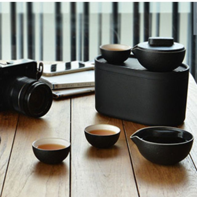 RESERVED-BRAND NEW (PERTOUCH Mini Tea Set)Tea Sets Portable Chinese ...