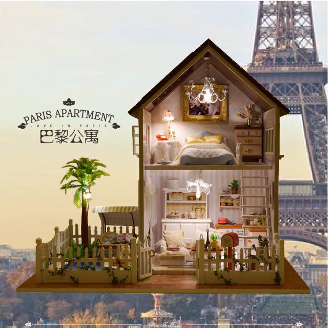 Diy Tiny House Paris House Design Craft On Carousell