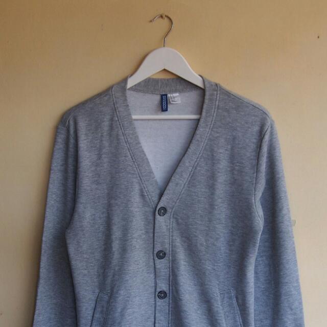cardigan pria h&m