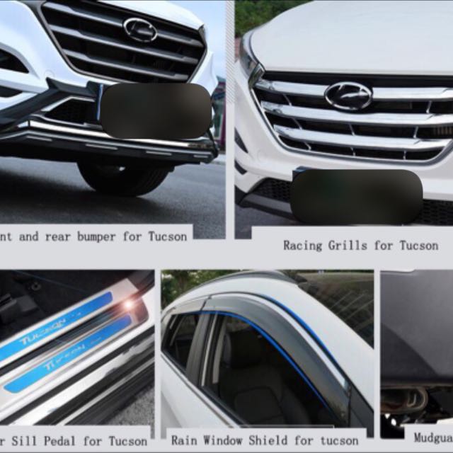 Hyundai Tucson 2016 Exterior And Interior Accessories Car