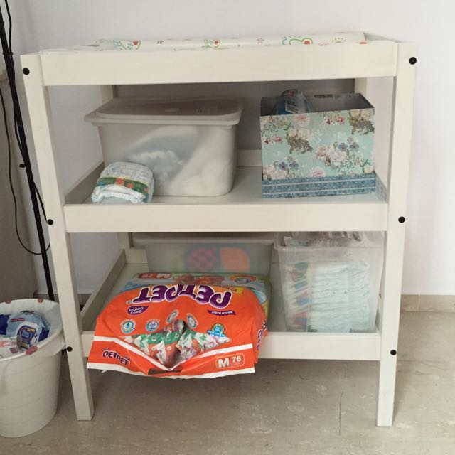 IKEA Changing Table With Storage, Babies & Kids, Baby Nursery & Kids