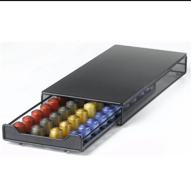 Nifty Single T-Disc Drawer – Aufbewahrung Für 60 T-Discs, Schlankes Design Mit Schublade, Schwarze Satin-Oberfläche