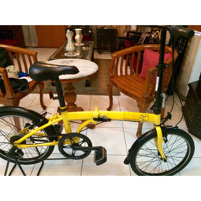 Sepeda Lipat Polygon Bike To Work Mulus Mengkilatt Olah Raga Di