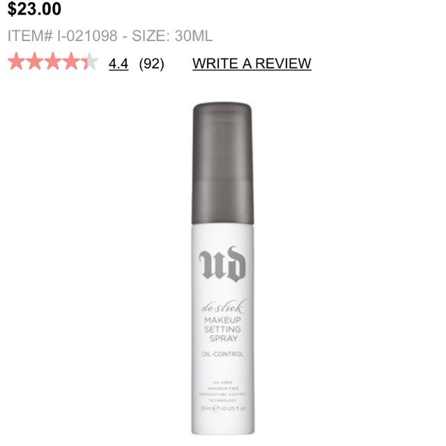 Nyx Setting Spray Matte Makeupalley Saubhaya Makeup