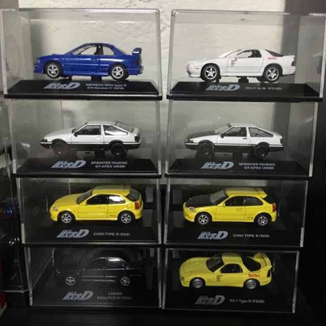 Initial D 1/72 Die Cast By Yodel AE86 RX7 (sold), Hobbies & Toys, Toys