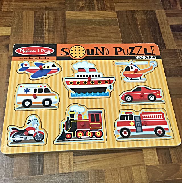 melissa and doug car puzzle