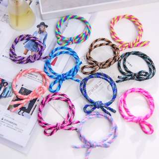 [Hair-tie] Colorful Double Hairtie