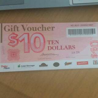 Giant/Cold Storage/Guardian/7-11 vouchers worth $370 ($10 X 37), selling at $345.  Expiry is June 2017