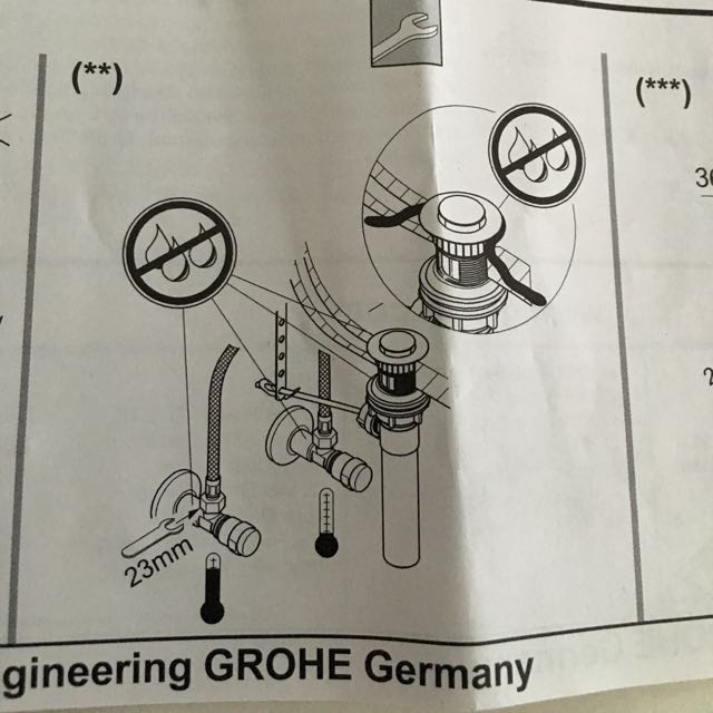 GROHE 40986SD0 - Set de scurgere pentru chiuvete de bucătărie 35 mm
