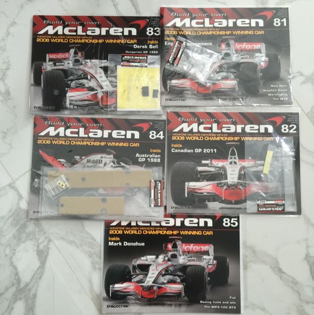 Build Your Own Mclaren Mp4 23 Magazine And Components 85 Issues