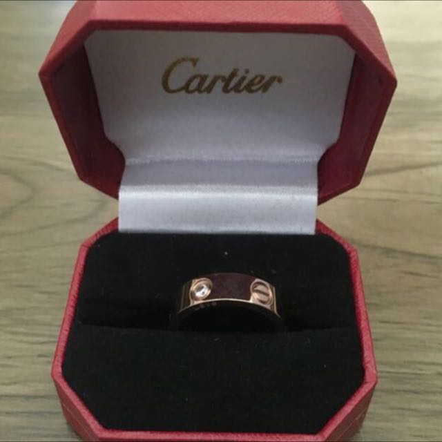Cartier on sale ring leve