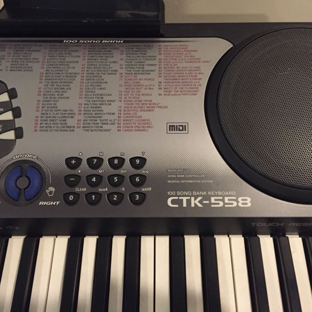 Ctk 558 casio keyboard best sale