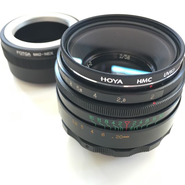 Helios 44 2 58mm F2 Swirly Bokeh W Sony Nex E Mount Photography On Carousell
