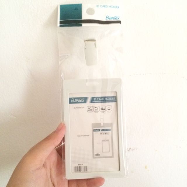 Id Card Holder Bantex Serba Serbi Di Carousell