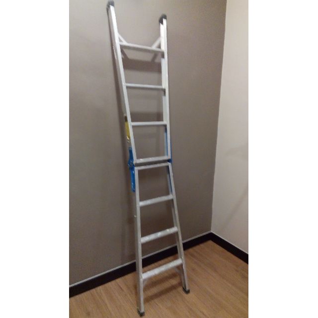 Tangga Lipat Aluminium Foldable Heavy Duty Two Way Ladder Stair 7 feet