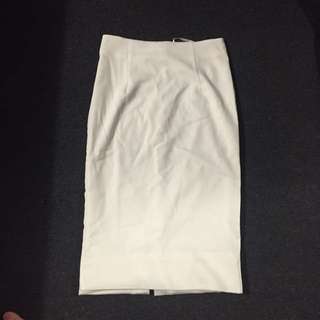 Sabo Skirt White Pencil Skirt