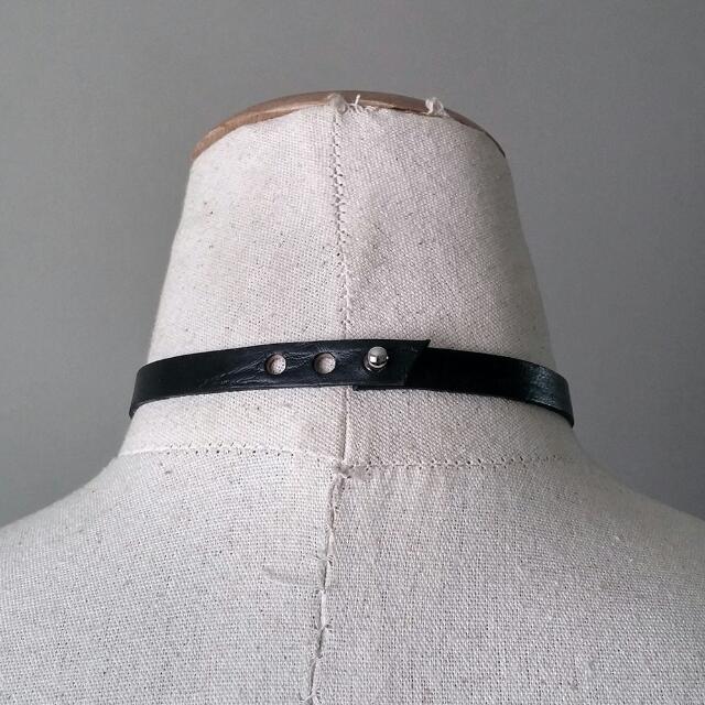 NANA leather choker hurlmade Women s Fashion Jewelry
