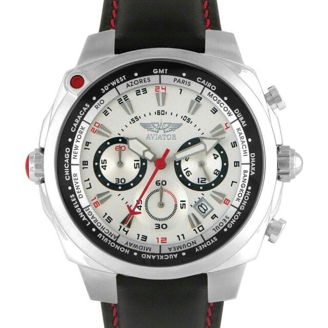 aviator f series world time chronograph