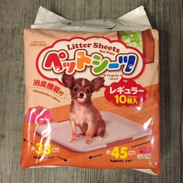 Daiso pee pad new arrivals