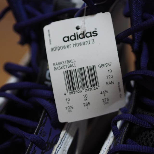 Brand New Adidas Adipower Howard 3 Sports Equipment Sports Games Racket Ball Sports on Carousell
