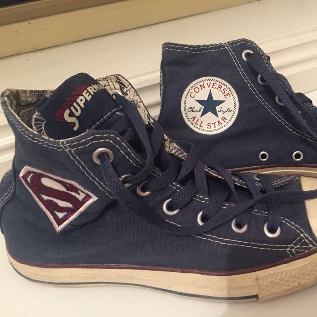 converse dc comics superman