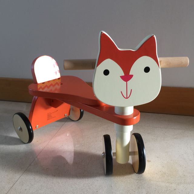 Early Learning Centre Wooden Squirrel Trike Babies Kids Infant