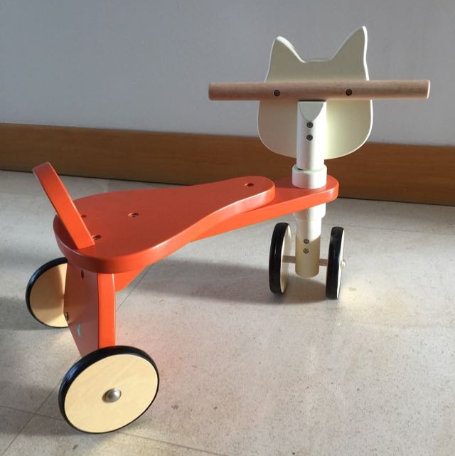 Early Learning Centre Wooden Squirrel Trike Babies Kids Infant