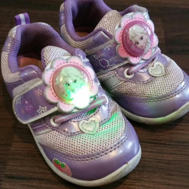 Frozen Lights Up Sneakers Shoes Babies Kids Babies Kids Fashion On Carousell