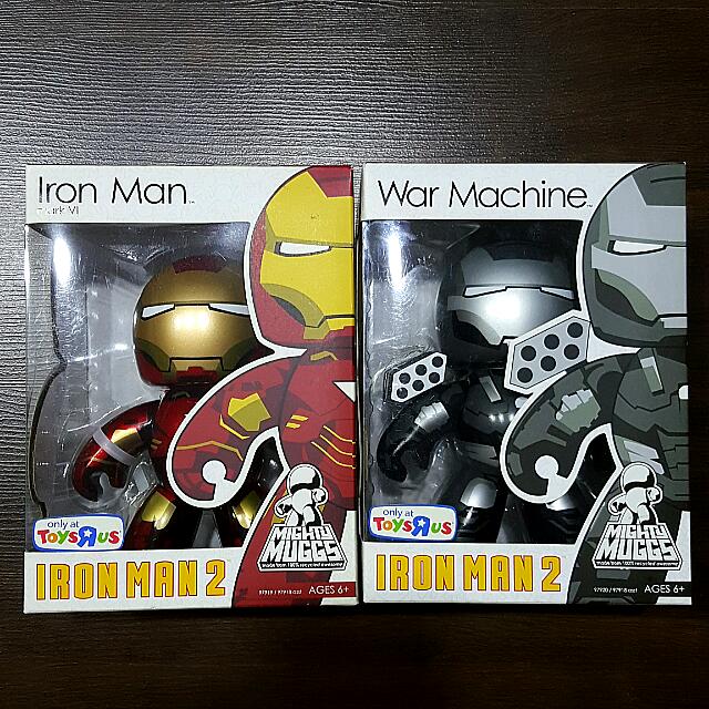 Hasbro Marvel Universe Mighty Muggs Iron Man Series, Hobbies & Toys ...