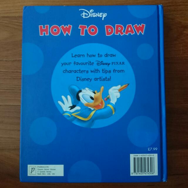 How To Draw Disney Characters Books Stationery On Carousell