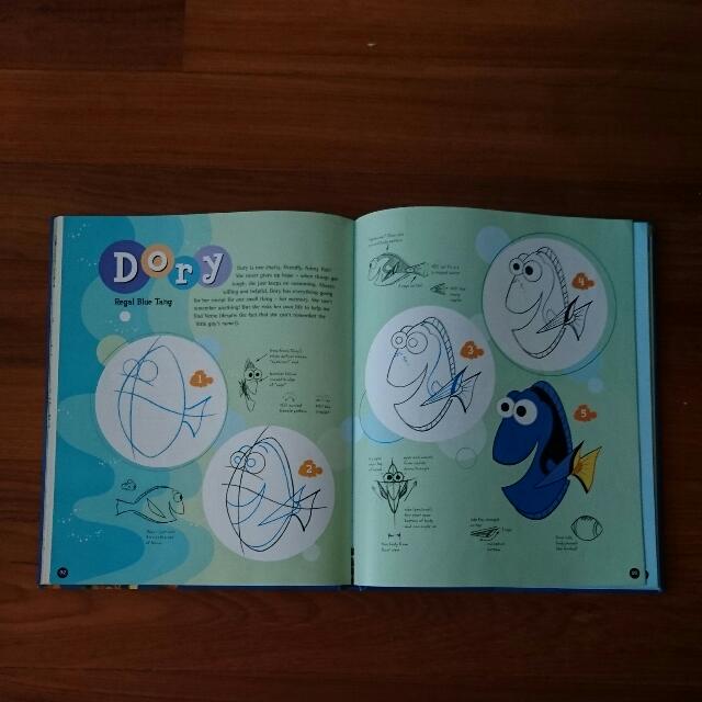 How To Draw Disney Characters Books Stationery On Carousell