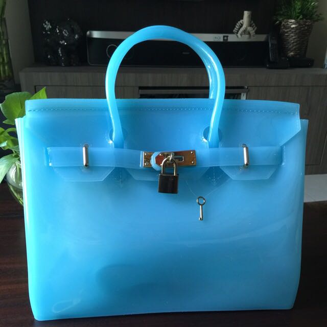 Jelly Birkin Bag, Women's Fashion, Bags & Wallets, Tote Bags on Carousell