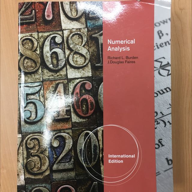 MH3700 Numerical Analysis Textbook, Hobbies & Toys, Books & Magazines