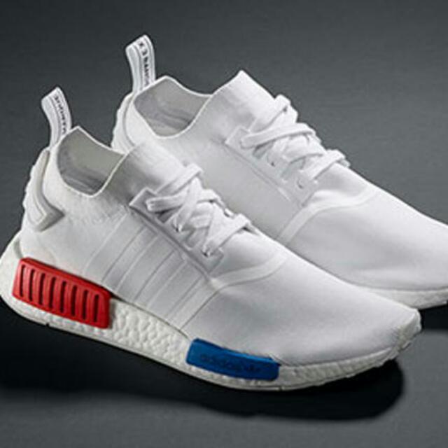 PO] Adidas NMD R1 Red x White x Blue 